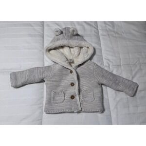 Carter's "Teddy Bear"‎ Hooded Jacket - 12 Months - LIKE NEW!